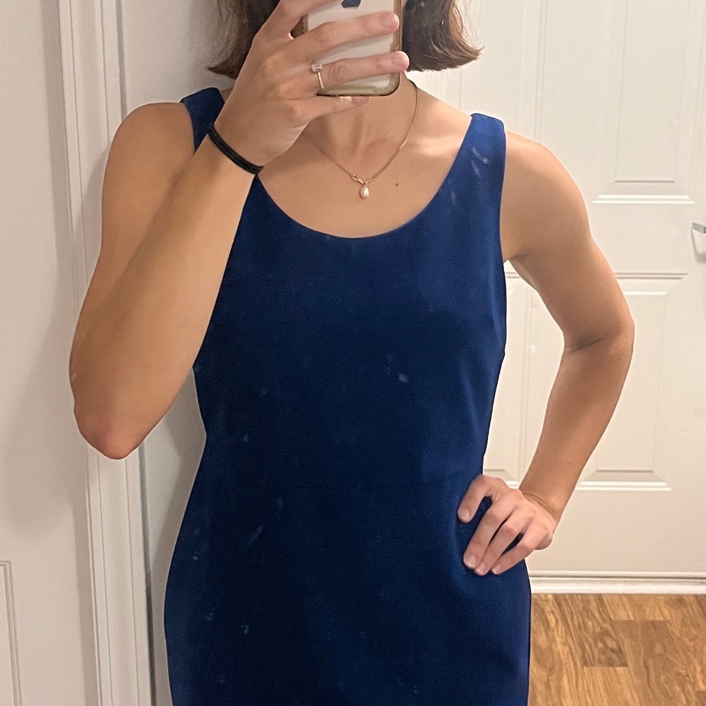 Chic Betsy Johnson Crepe Midi Dress